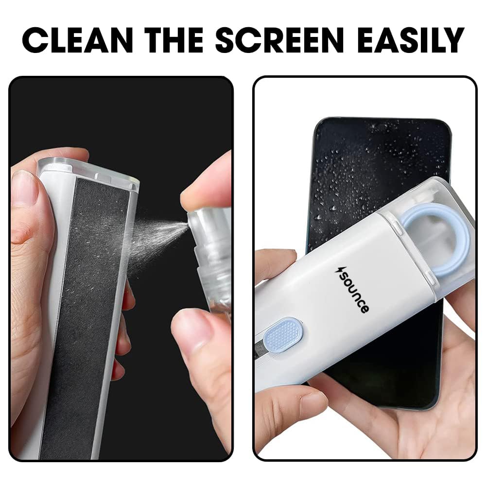 7-in-1 Keyboard Cleaning Kit with Glass Screen Cleaner Spray