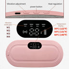 Period Cramp Relief Massager |Rechargeable Heating Pad with Vibration | Menstrual Cramp Comfort & Cramps Relief Machine
